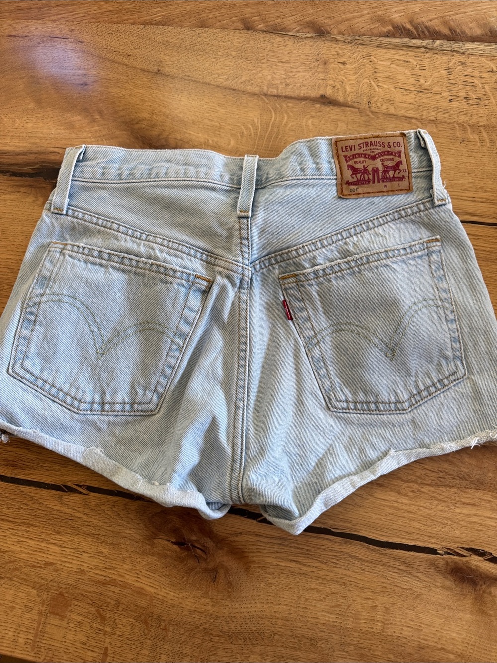 Levi’s Light Denim Jean Shorts | Women’s Size 26